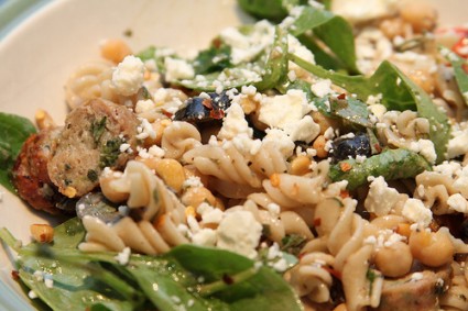 pasta with herbs