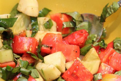 cucumber tomato salad