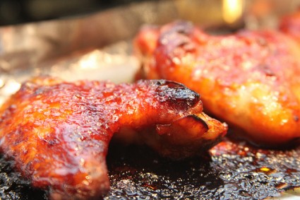 sweet and sour chicken wings