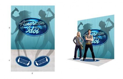 American Idol Mall Backdrop American Idol Mall Backdrop