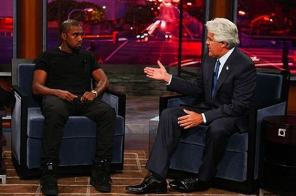 Jay Leno and Kayne West