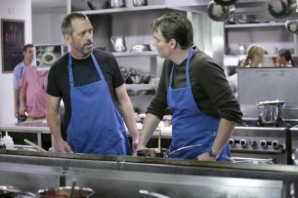 House and Wilson cooking House and Wilson cooking