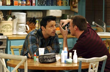 Friends Joey and Chandler