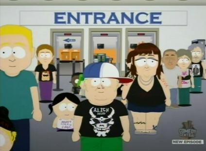 South Park alien South Park alien