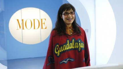 Betty's first day of work at Mode magazine.
